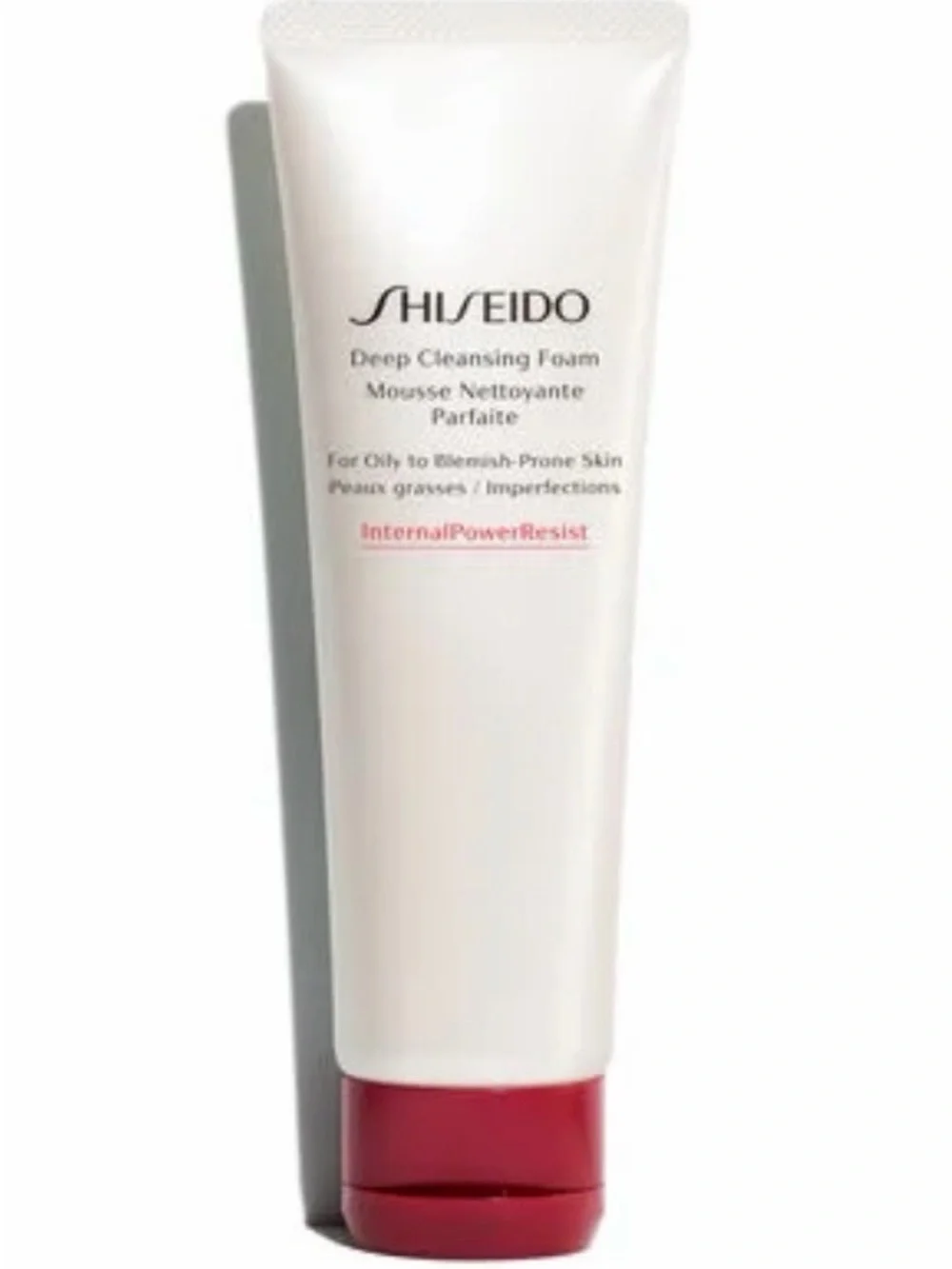 Shiseido Deep Cleansing Foam - White with Red Accent